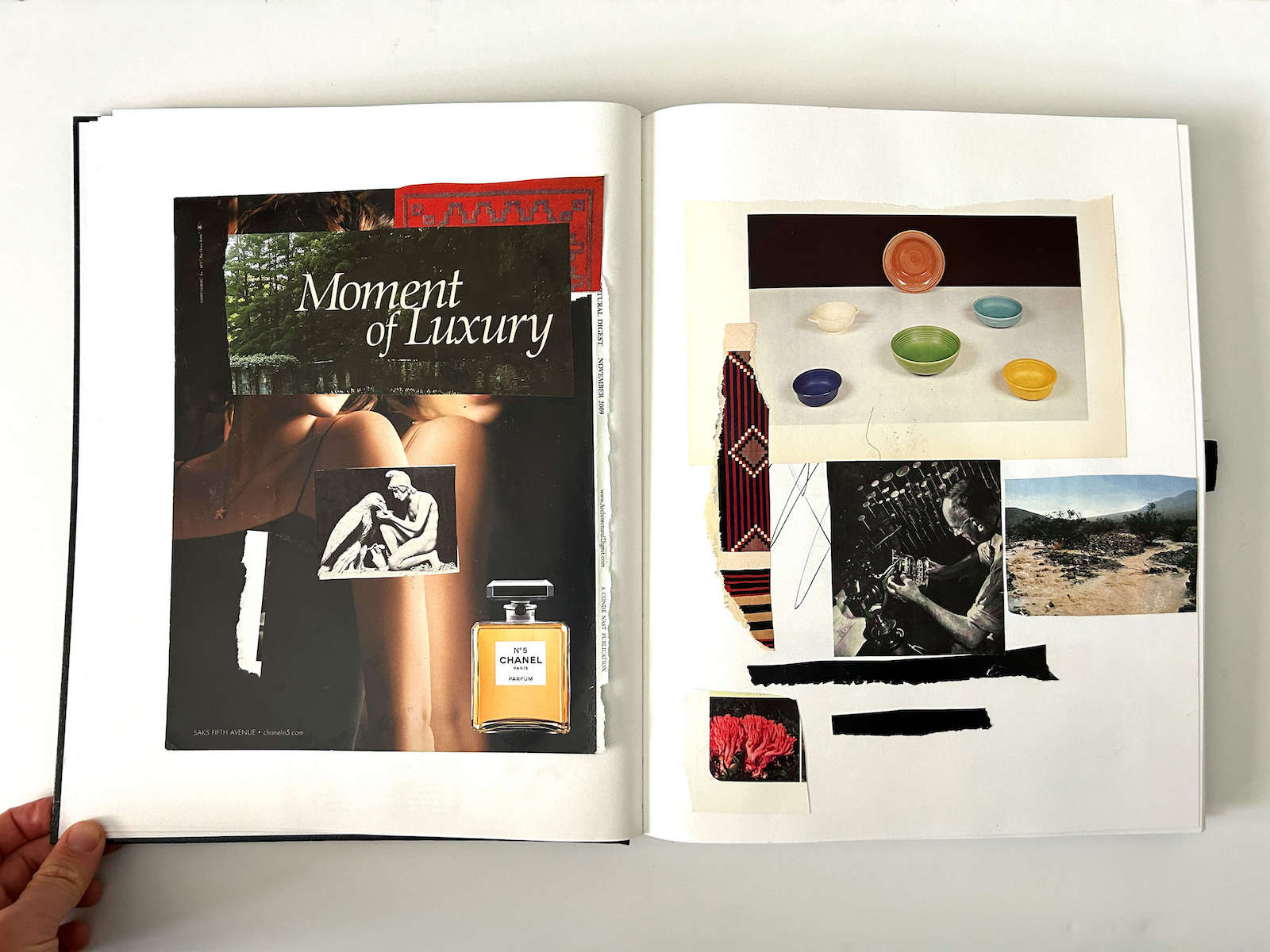 One Hundred Pages collage 2