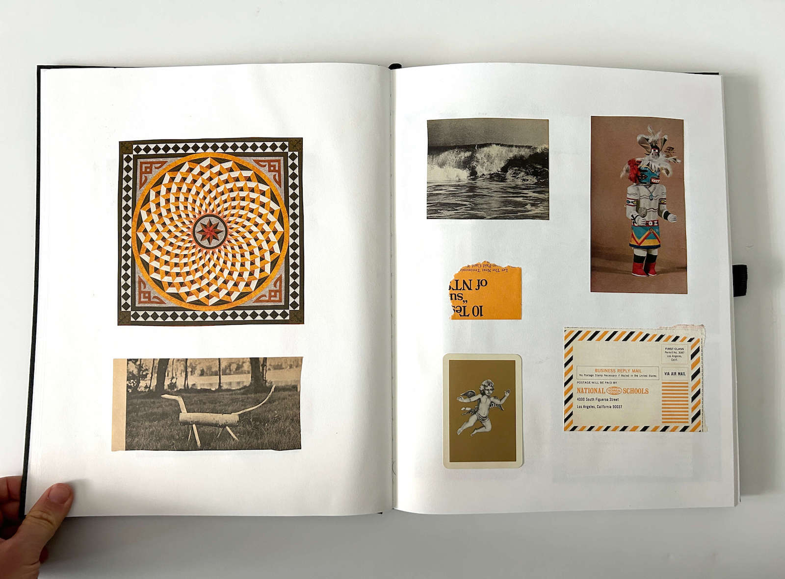 One Hundred Pages collage 8