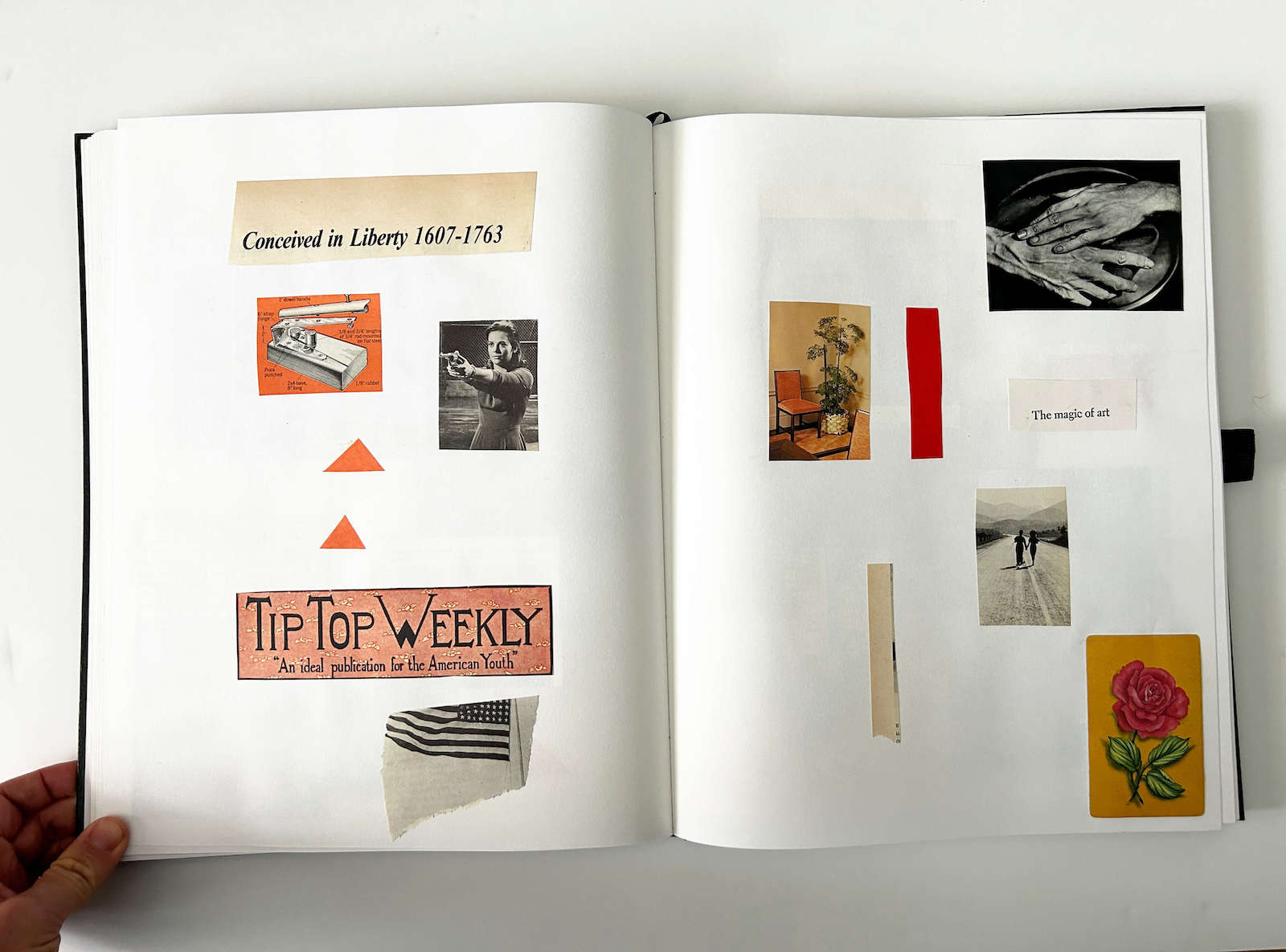 One Hundred Pages collage 19