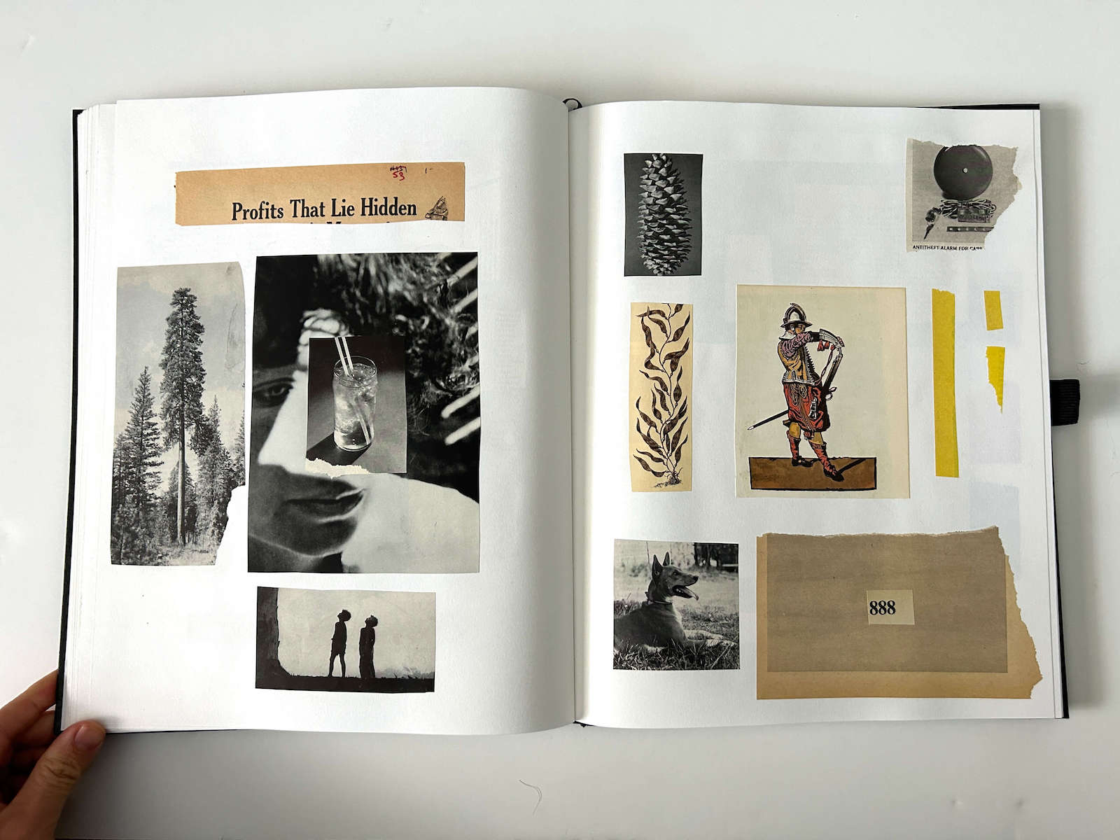One Hundred Pages collage 25