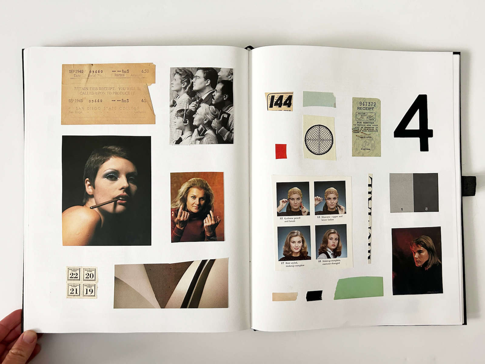 One Hundred Pages collage 32