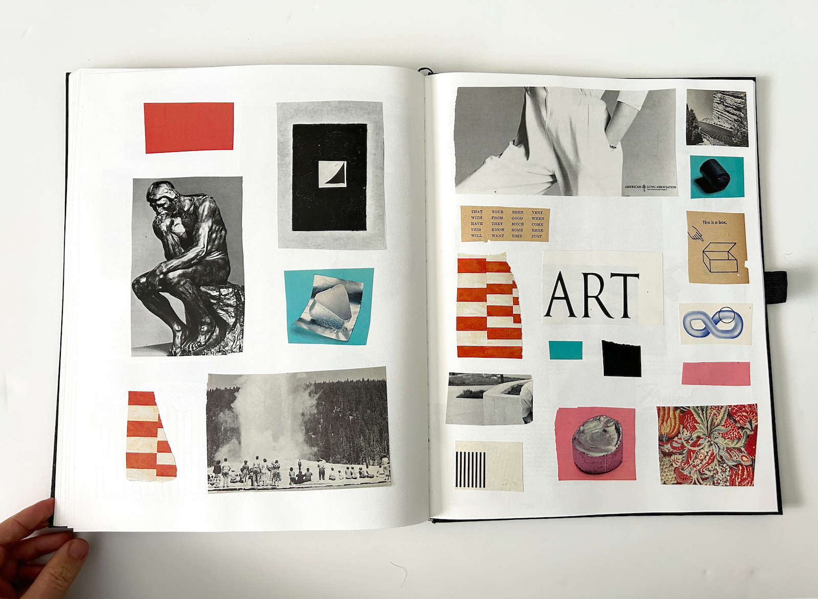 One Hundred Pages collage 38