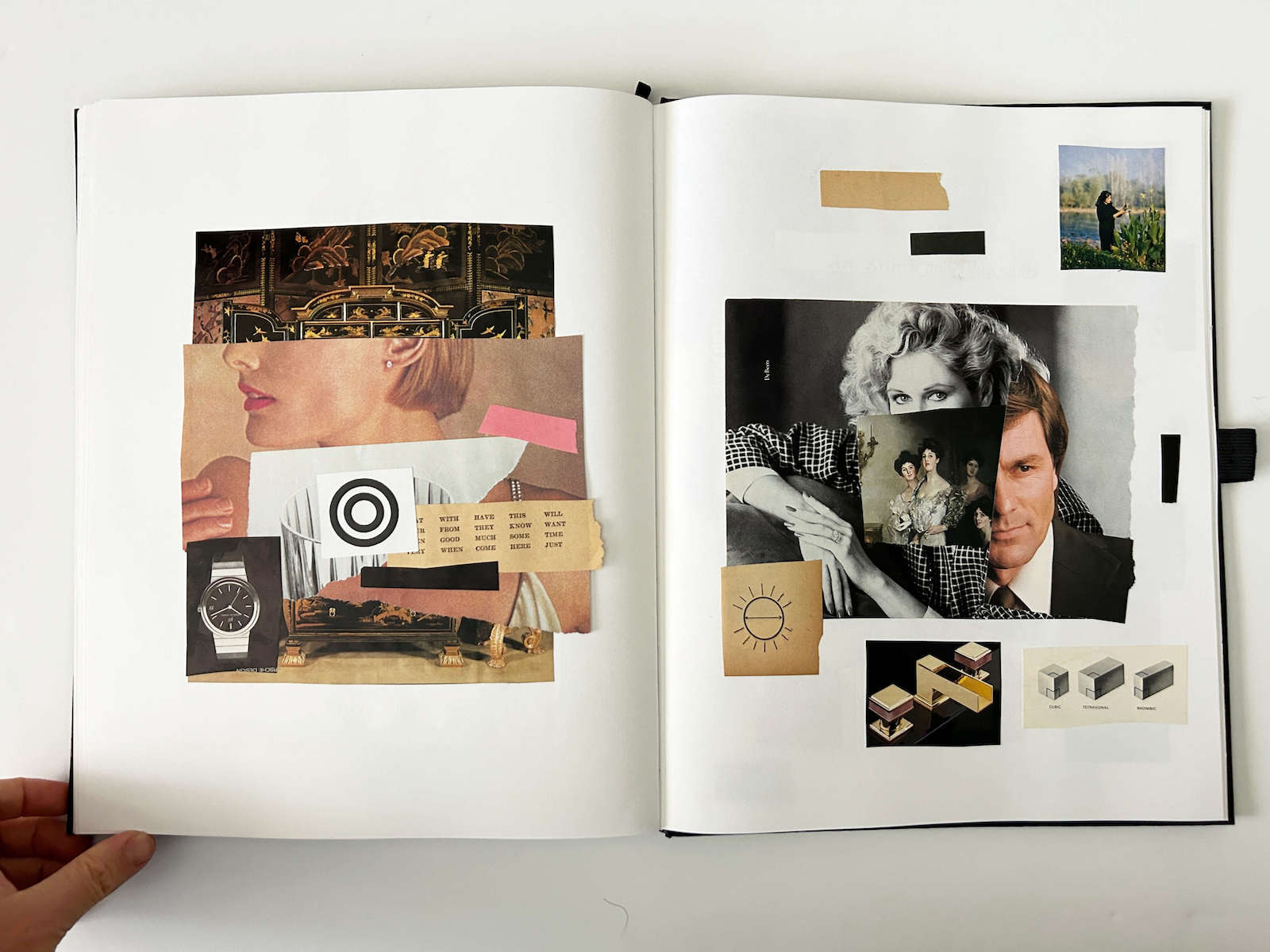 One Hundred Pages collage 45