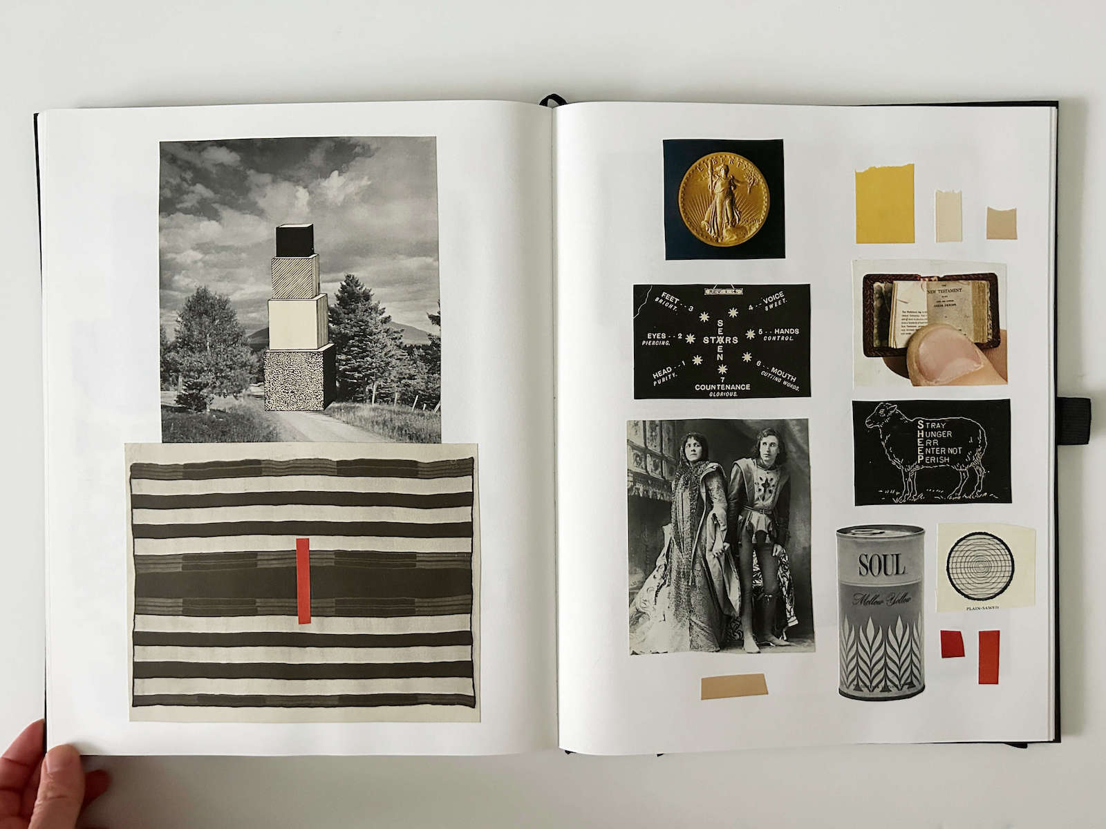 One Hundred Pages collage 47