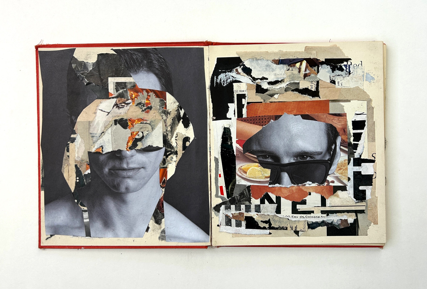 Vintage Collage Book page 1