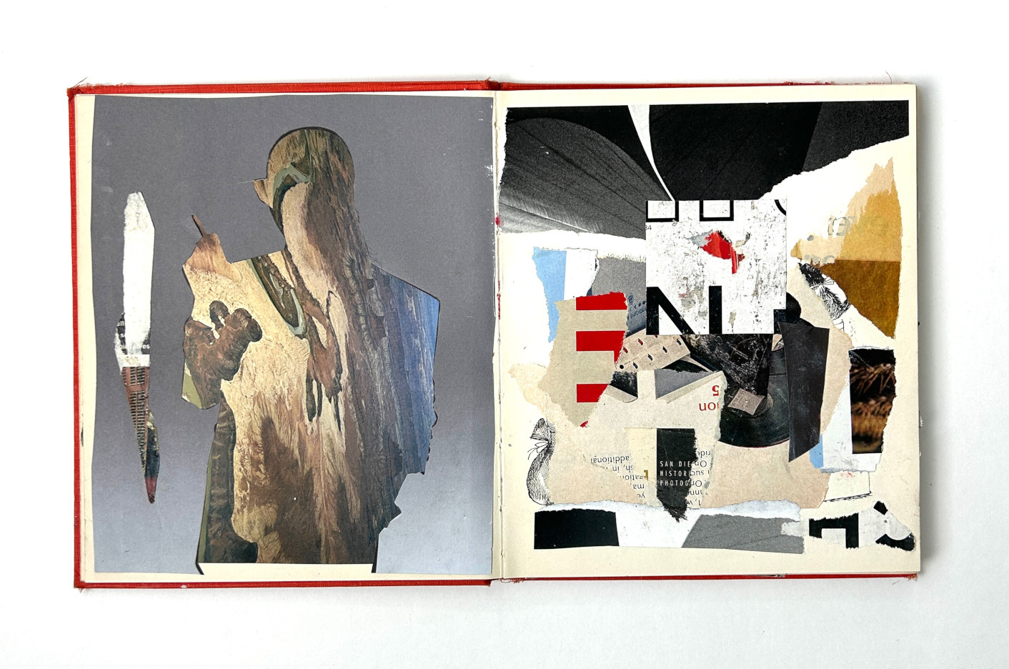 Vintage Collage Book page 2