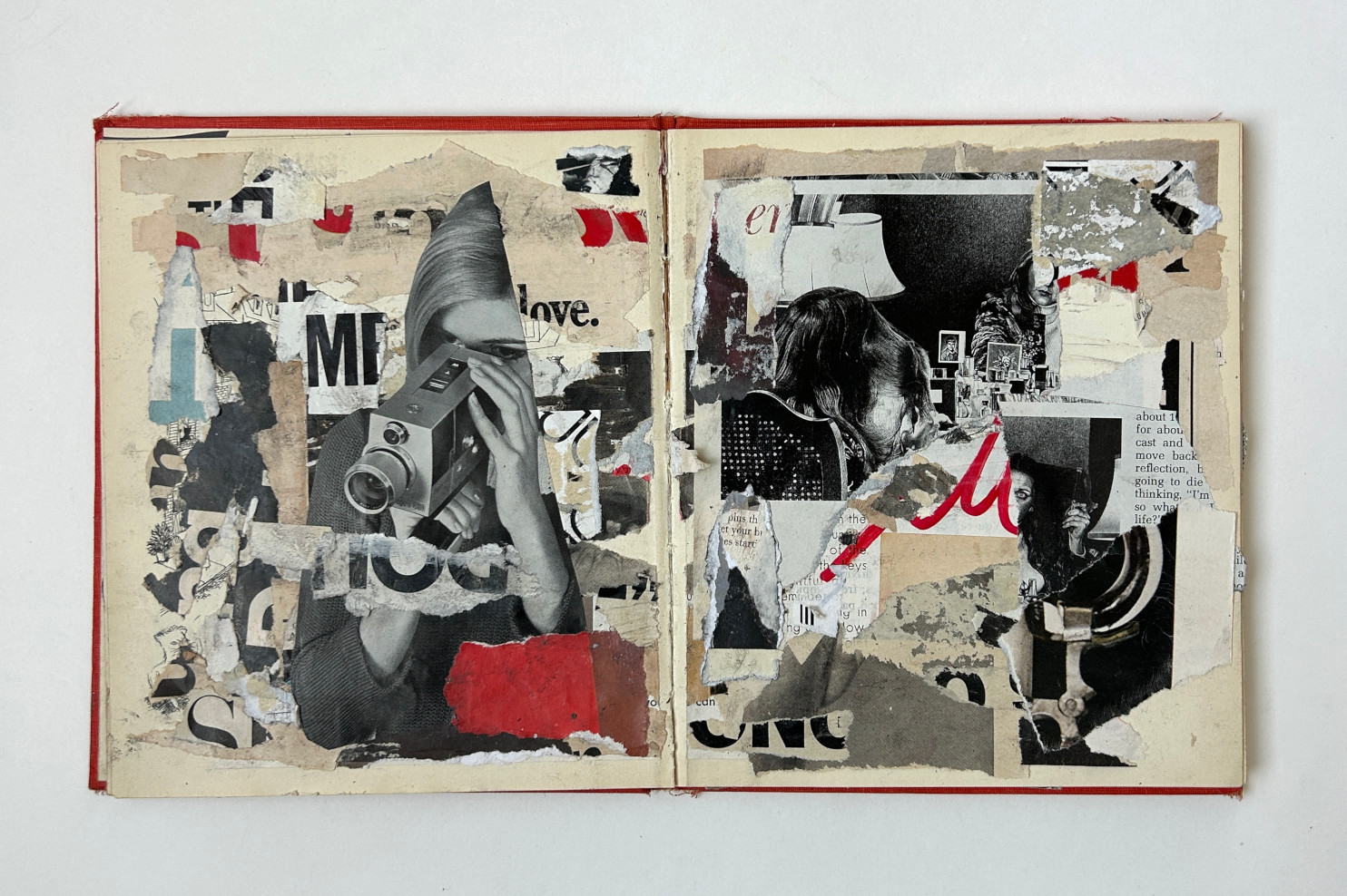 Vintage Collage Book page 3