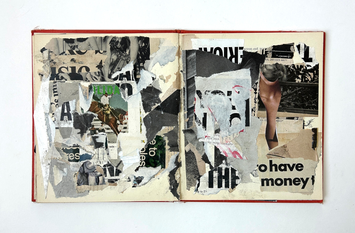 Vintage Collage Book page 6