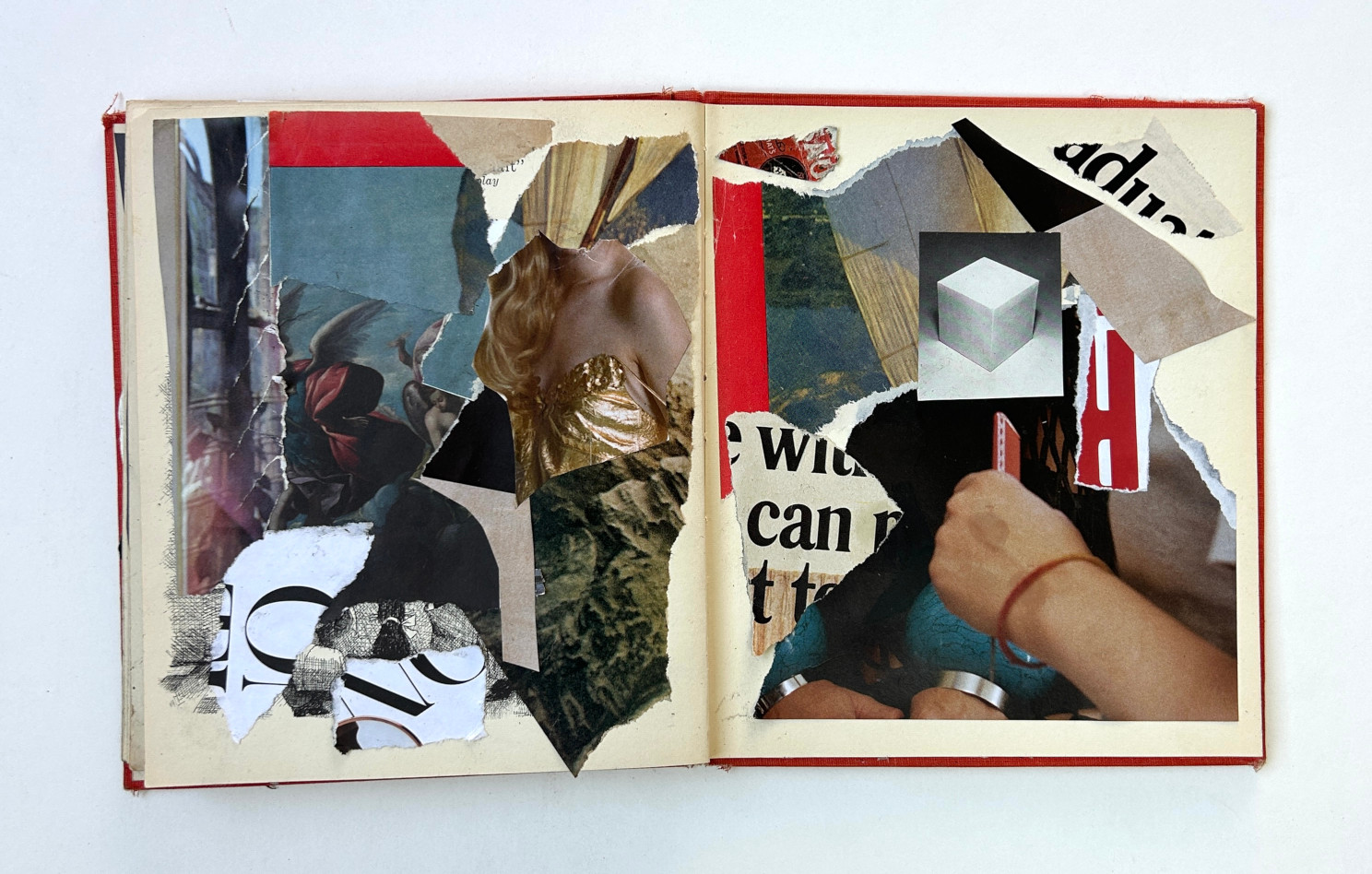 Vintage Collage Book page 12