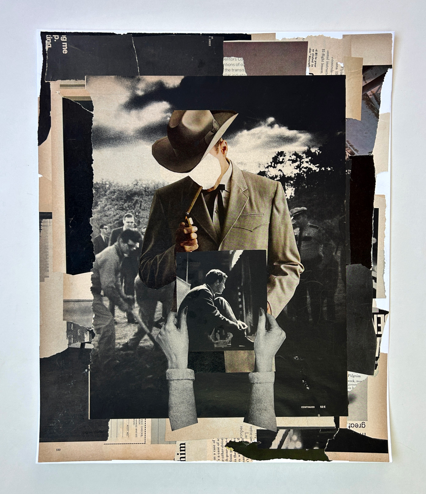 Faceless Series piece Cowboy