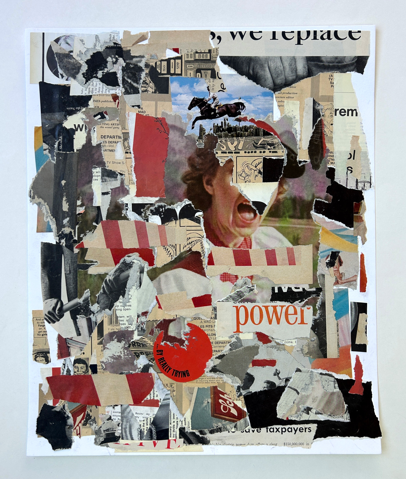 Faceless Series piece Power